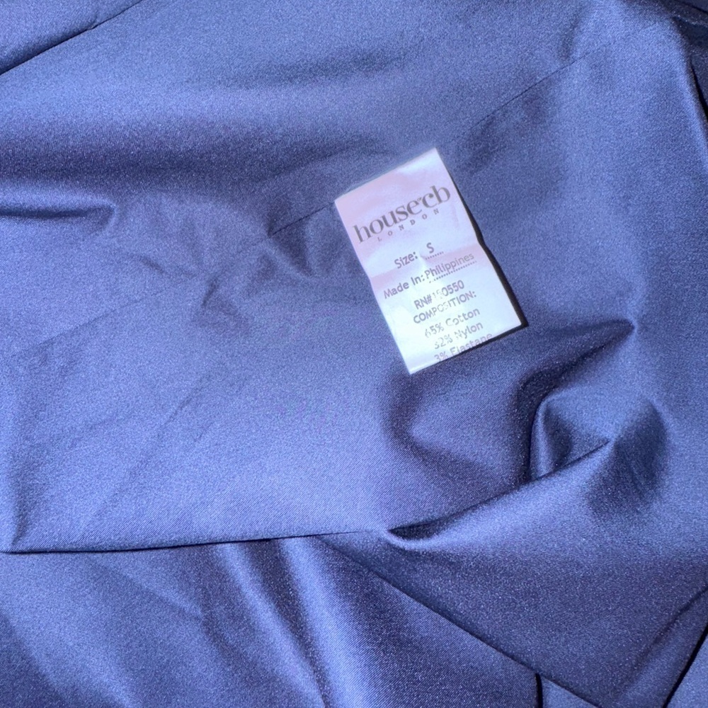 NWOT House of CB 'Carmen’ French Navy Bustier Sundress Sz S - Picture 8 of 9